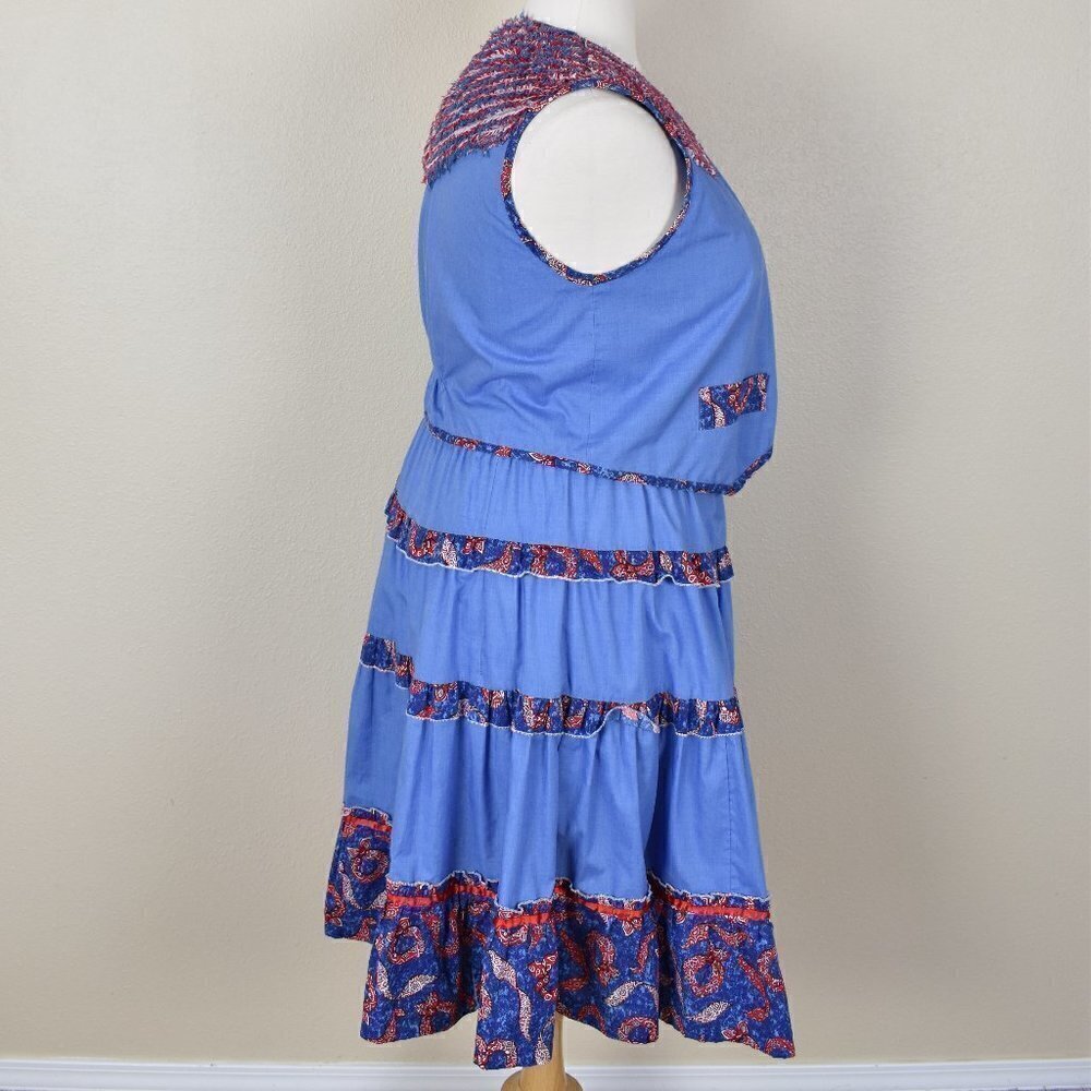 Vintage Country Western Square Dance Vest Skirt Outfit 14/16 - Picture 5 of 7